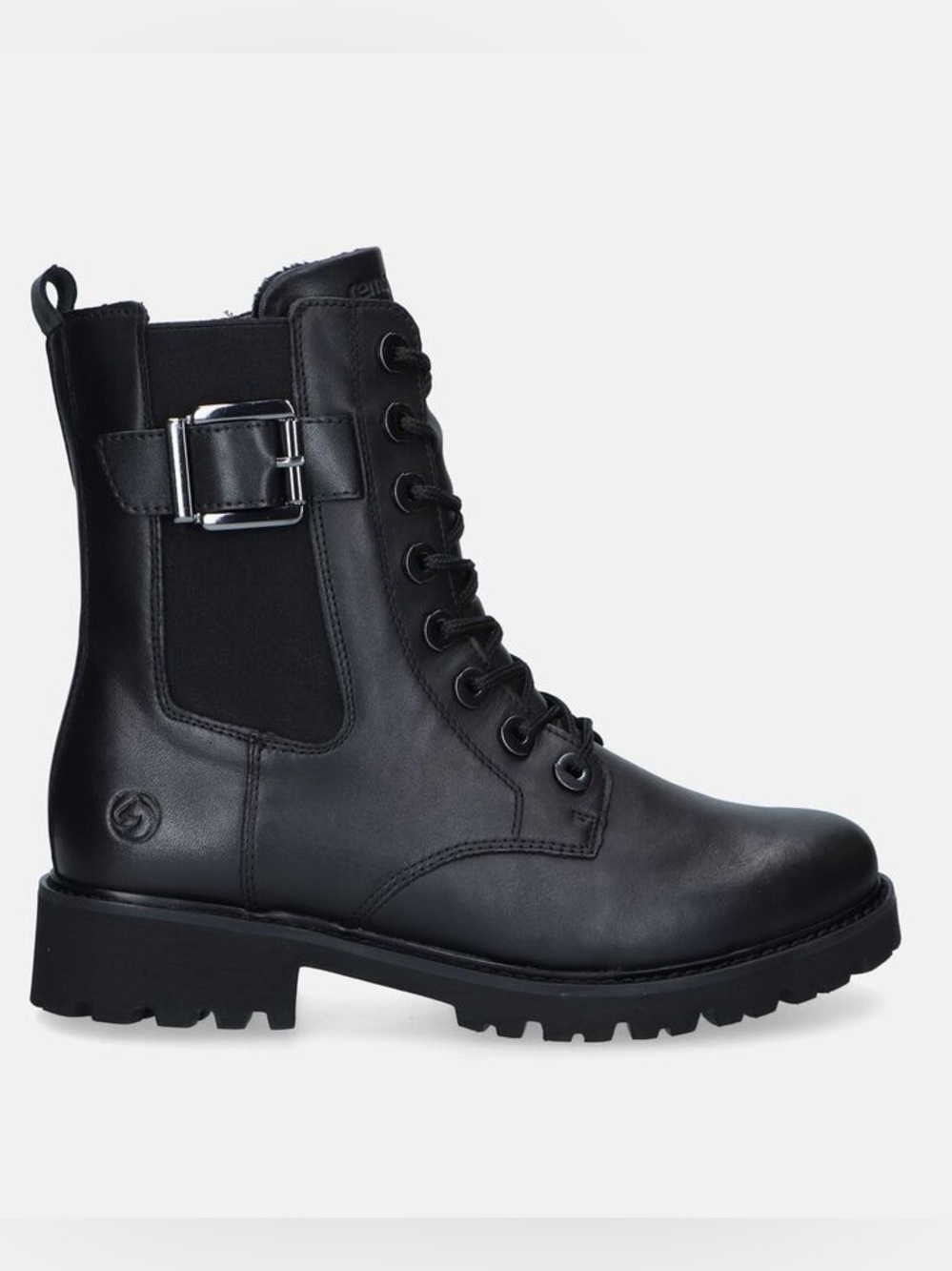 Remonte Women's Mid Height Leather Biker Boots